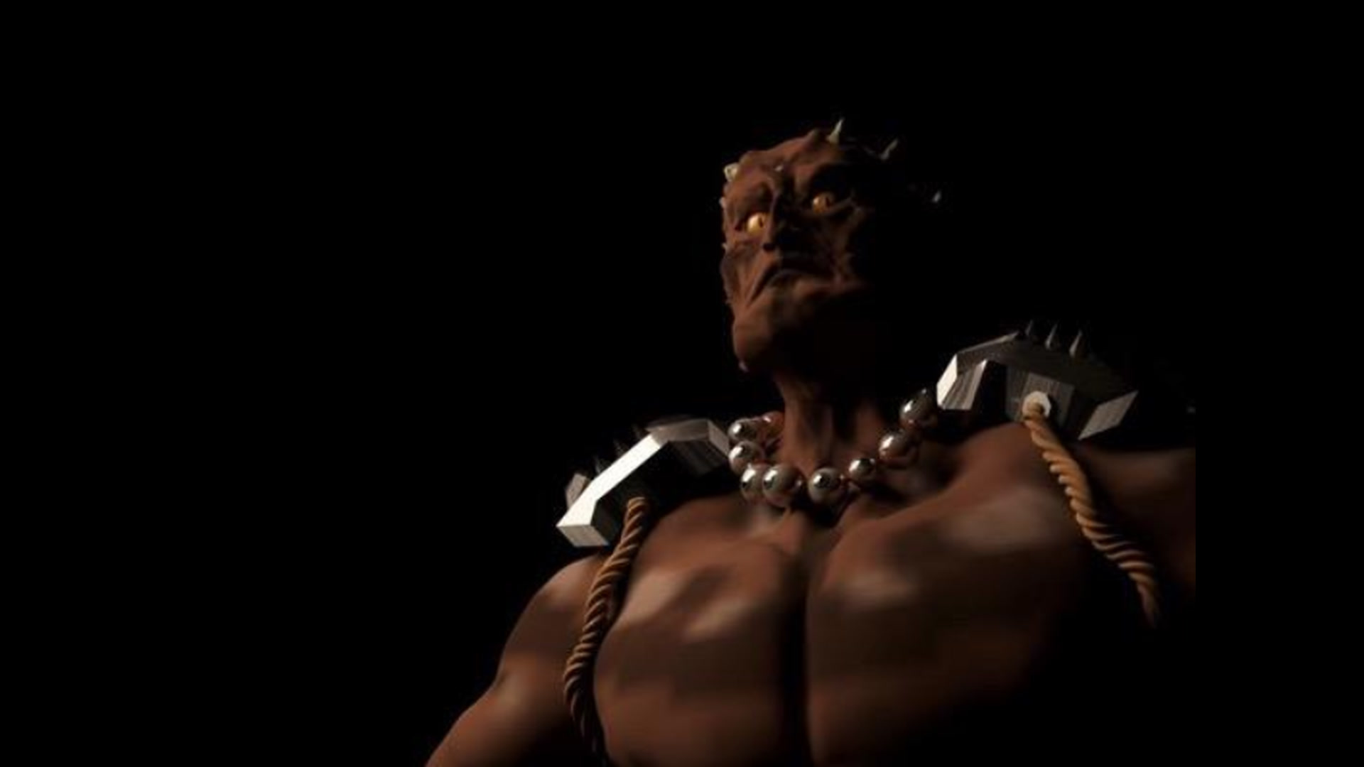 Monster Leader dramatic portrait render