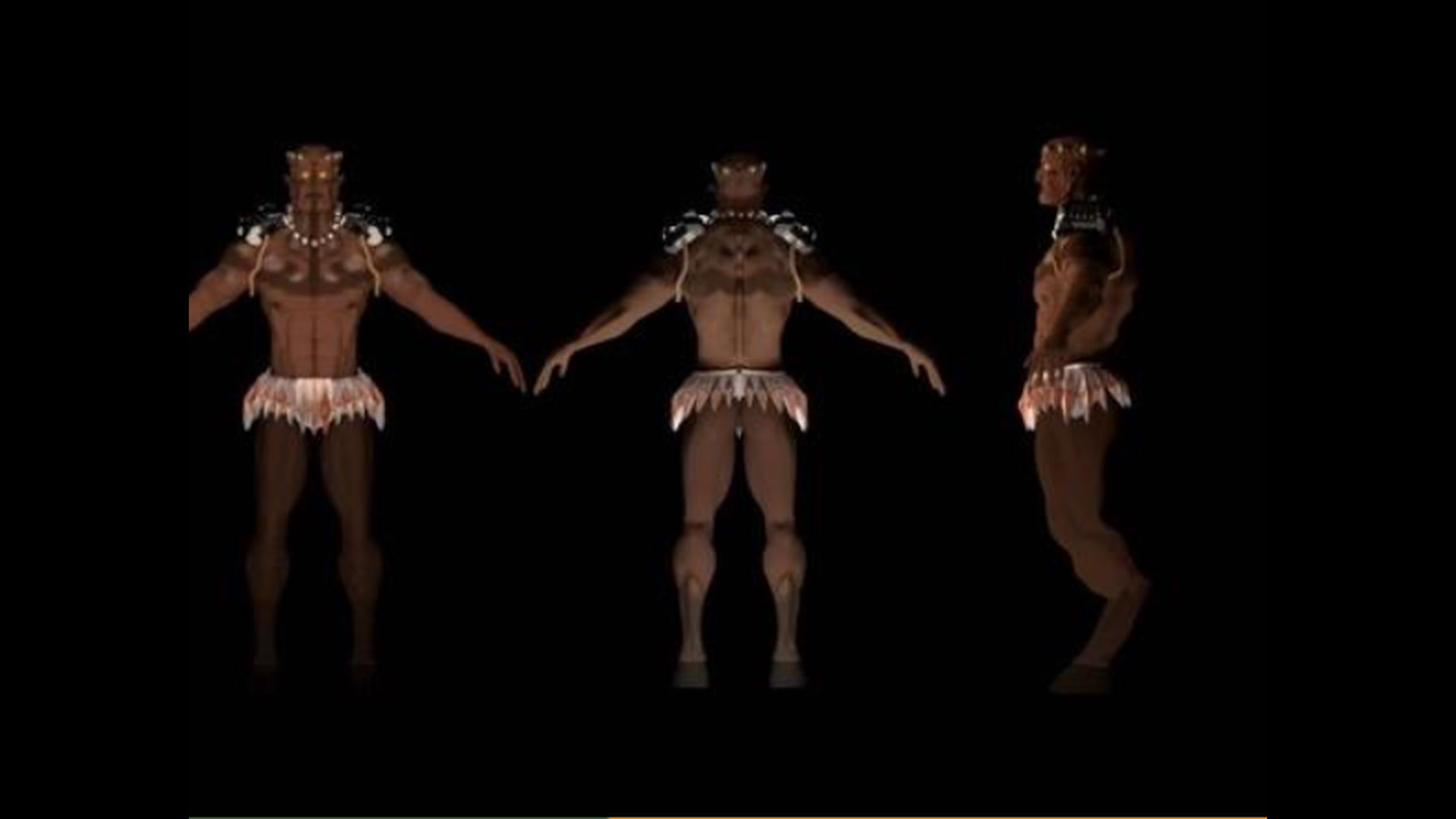 Monster Leader character turnaround