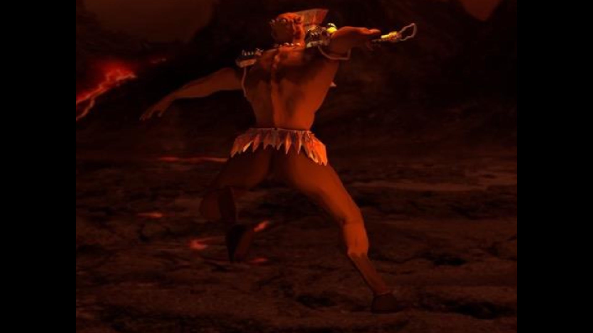 Monster Leader action pose